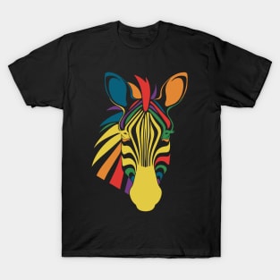 Color Zebra T-Shirt